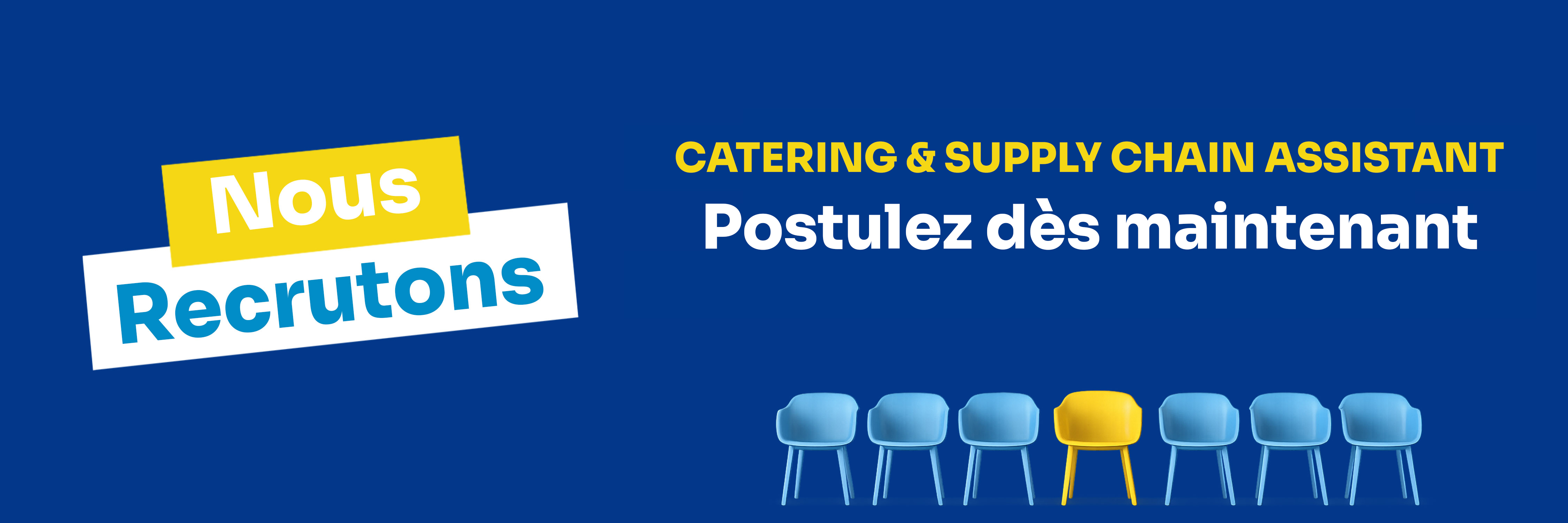 CATERING & SUPPLY CHAIN ASSISTANT